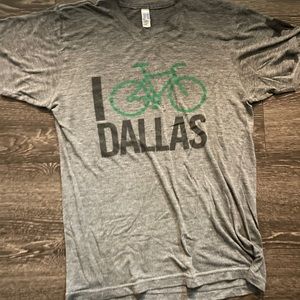 I 🚲 Dallas 50/50 Bella blend tshirt